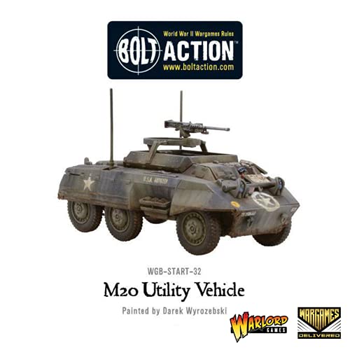 Bolt Action - Tank War: M8/M20 Greyhound Scout Car + Digital Guide Bolt Action - Tank War: M8/M20 Greyhound Scout Car + Digital Guide