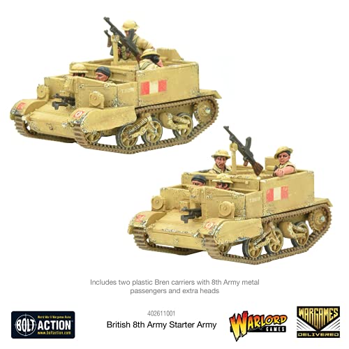 Bolt Action - Great Britain: British 8th Army Starter Set + Digital Guide: Armies of Great Britain