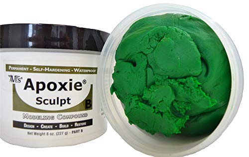 Apoxie Sculpt - 2 Part Modeling Compound (A & B) - 1 Pound, Blue Apoxie Sculpt - 2 Part Modeling Compound (A & B) - 1 Pound, Blue