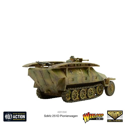 Bolt Action - Tank War: Sd.Kfz 251 D Pionierwagen German Tank + Digital Guide