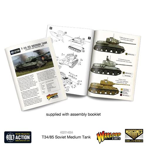 Bolt Action - Tank War: T-34/85 German Medium Tank + Digital Guide