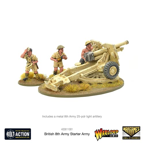 Bolt Action - Great Britain: British 8th Army Starter Set + Digital Guide: Armies of Great Britain