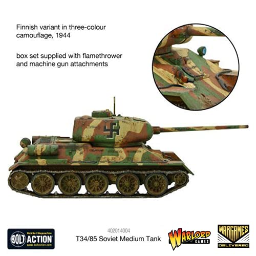 Bolt Action - Tank War: T-34/85 German Medium Tank + Digital Guide