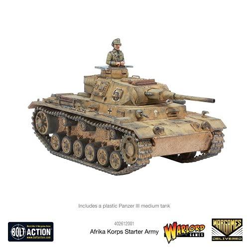 Bolt Action - Germany: Afrika Korps Starter Set + Digital Guide: Armies of Germany 2nd Edition Bolt Action - Germany: Afrika Korps Starter Set + Digital Guide: Armies of Germany 2nd Edition