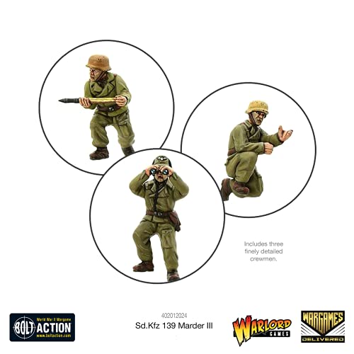 Bolt Action - Tank War: Marder III Ausf H German Tank + Digital Guide