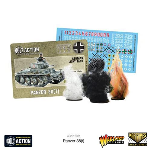 Bolt Action - Tank War: Panzer 38(T) German Tank + Digital Guide