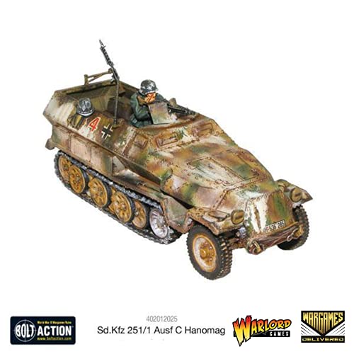 Bolt Action - Tank War: Sd.Kfz 251/1 Ausf C Hanomag German Tank + Digital Guide Bolt Action - Tank War: Sd.Kfz 251/1 Ausf C Hanomag German Tank + Digital Guide