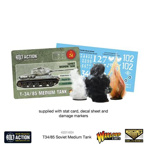 Bolt Action - Tank War: T-34/85 German Medium Tank + Digital Guide