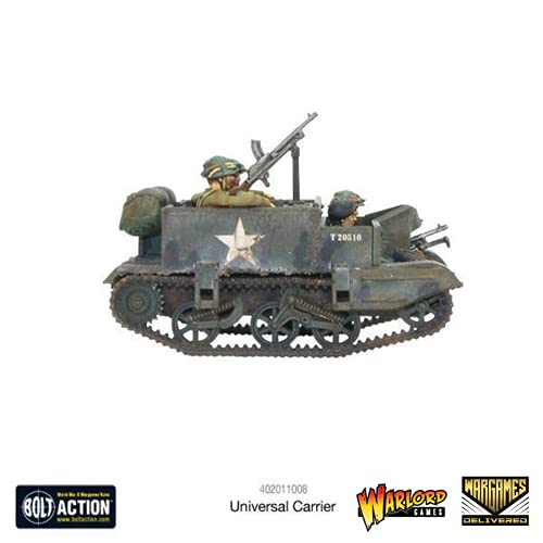 Bolt Action - Tank War: Universal Carrier British Tank + Digital Guide
