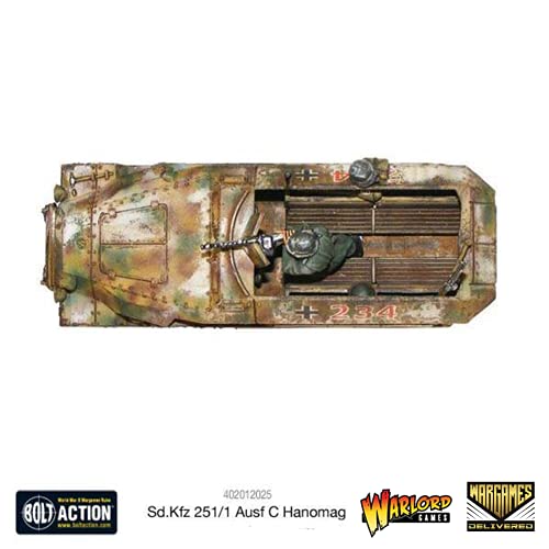 Bolt Action - Tank War: Sd.Kfz 251/1 Ausf C Hanomag German Tank + Digital Guide Bolt Action - Tank War: Sd.Kfz 251/1 Ausf C Hanomag German Tank + Digital Guide