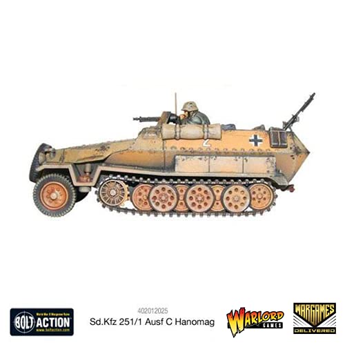 Bolt Action - Tank War: Sd.Kfz 251/1 Ausf C Hanomag German Tank + Digital Guide