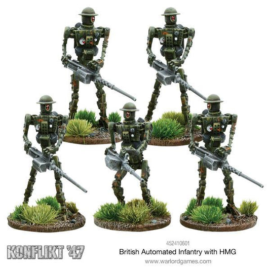 Konflikt' 47 - British: Automated Infantry with HMG Konflikt' 47 - British: Automated Infantry with HMG
