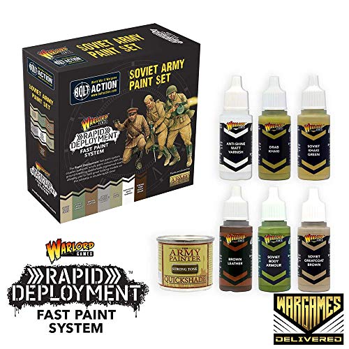Bolt Action - Soviet Union: Soviet Starter Army and Soviet Army Paint Set