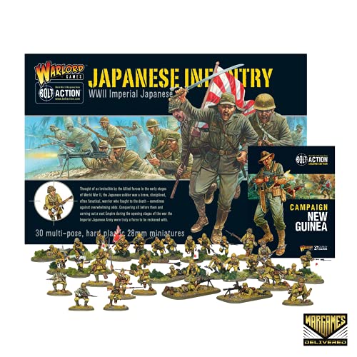 Bolt Action - Japan: Imperial Japanese Infantry Set + Digital Guide: New Guinea Bolt Action - Japan: Imperial Japanese Infantry Set + Digital Guide: New Guinea