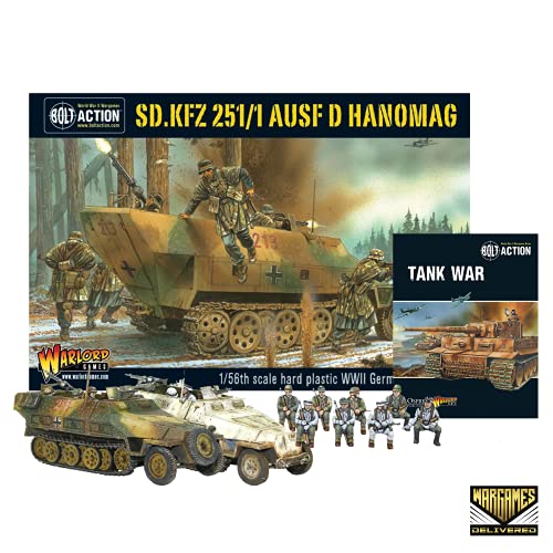 Bolt Action - Tank War: Sd.Kfz 251/1 Ausf D Hanomag German Tank + Digital Guide: Tank War
