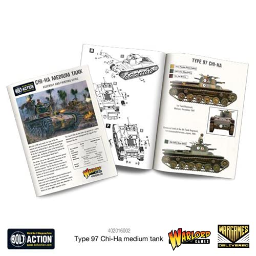 Bolt Action - Tank War: Type 97 Chi-Ha Medium Tank + Digital Guide