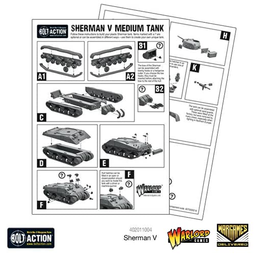 Bolt Action - Tank War: Sherman V Tank + Digital Guide