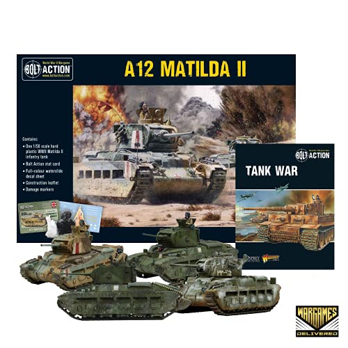 Bolt Action - Tank War: A12 Matilda II Infantry Tank + Digital Guide