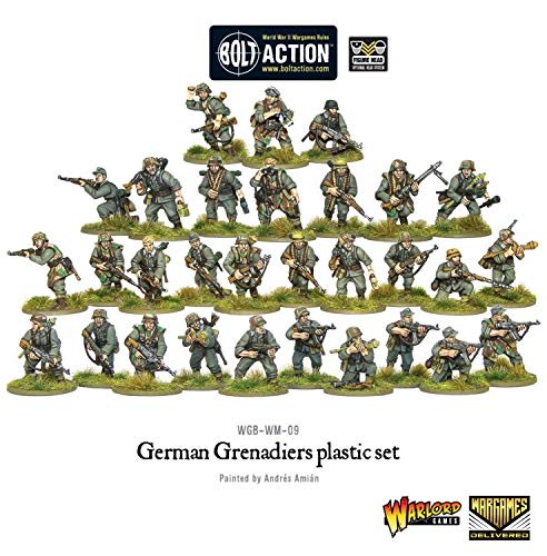 Bolt Action - Germany: German Grenadiers and Panzer IV Ausf F1/G/H Medium Tank Set Bolt Action - Germany: German Grenadiers and Panzer IV Ausf F1/G/H Medium Tank Set