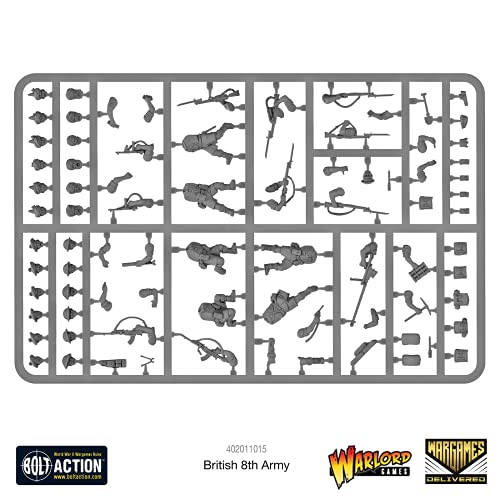 Bolt Action - Great Britain: British 8th Army Starter Set + Digital Guide: Armies of Great Britain