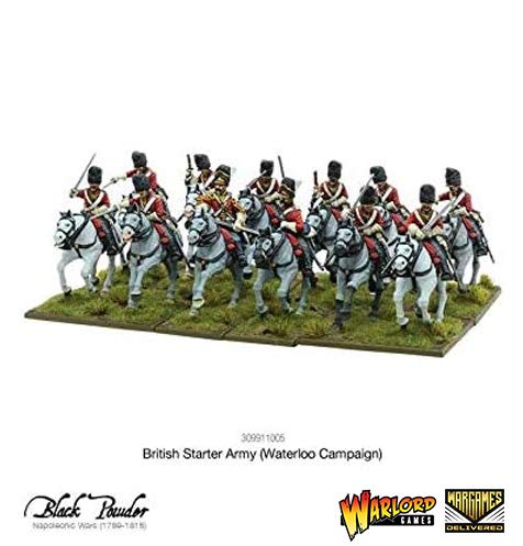 Black Powder - Napoleonic British: British Starter Army (Waterloo Campaign) & Vallejo Paint Set