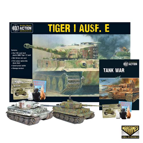 Bolt Action - Tank War: Tiger I Ausf. E Heavy Tank + Digital Guide: Tank War Bolt Action - Tank War: Tiger I Ausf. E Heavy Tank + Digital Guide: Tank War