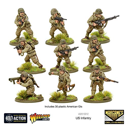 Bolt Action - USA: US Infantry and M4 Sherman Medium Tank Set Bolt Action - USA: US Infantry and M4 Sherman Medium Tank Set