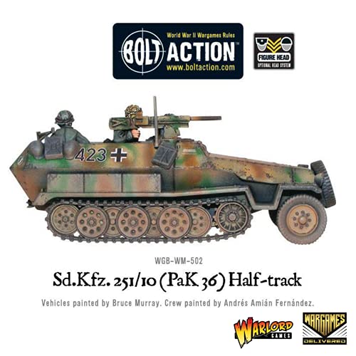 Bolt Action - Tank War: Sd.Kfz 251/10 (Pak 36) Half-Track + Digital Guide