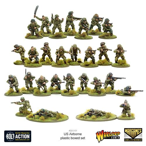 Bolt Action - USA: US Airborne Late WWII Paratroopers + Digital Guide - D-Day: Overlord Bolt Action - USA: US Airborne Late WWII Paratroopers + Digital Guide - D-Day: Overlord