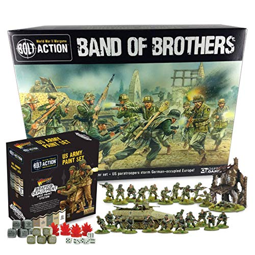 Bolt Action II Starter Set: Band of Brothers and US Army Paint Set