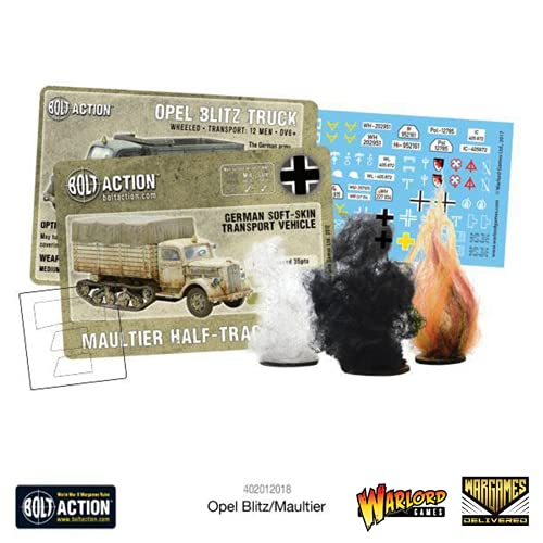 Bolt Action - Tank War: Opel Blitz/Maultier German Tank + Digital Guide