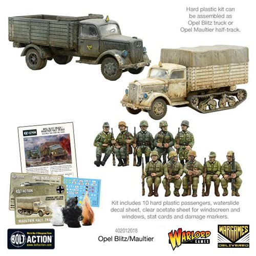 Bolt Action - Tank War: Opel Blitz/Maultier German Tank + Digital Guide