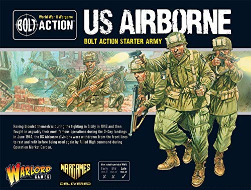 Bolt Action - USA: US Airborne Starter Army and US Army Paint Set Bolt Action - USA: US Airborne Starter Army and US Army Paint Set