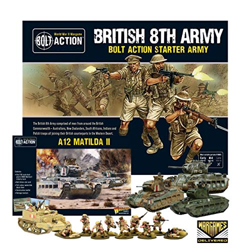 Bolt Action - Great Britain: British 8th Army and A12 Matilda II Set