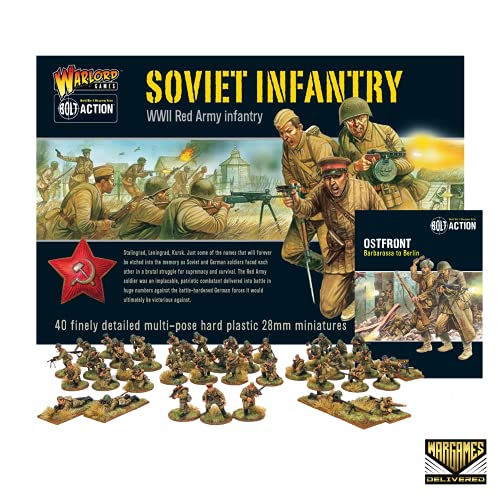 Bolt Action - Soviet Union: Soviet Infantry Set + Digital Guide: Ostfront Bolt Action - Soviet Union: Soviet Infantry Set + Digital Guide: Ostfront
