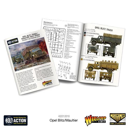 Bolt Action - Tank War: Opel Blitz/Maultier German Tank + Digital Guide
