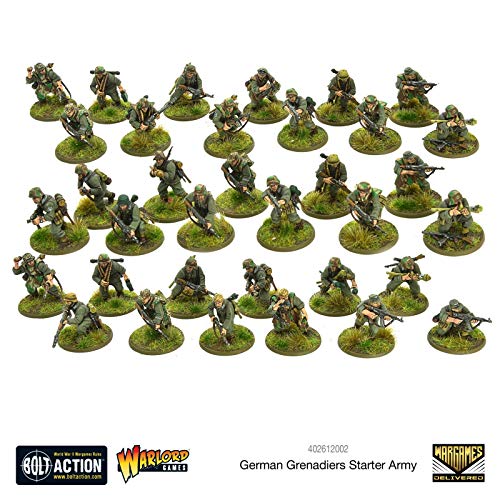 Bolt Action - Germany: German Grenadiers Starter Army and German Army Paint Set