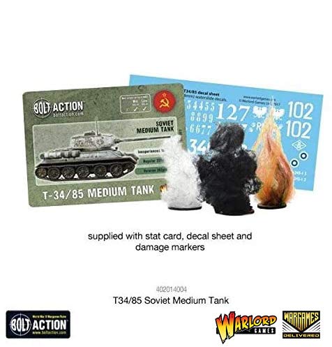 Bolt Action - Soviet Union: Siberian Veterans and T-34/85 Medium Tank Set