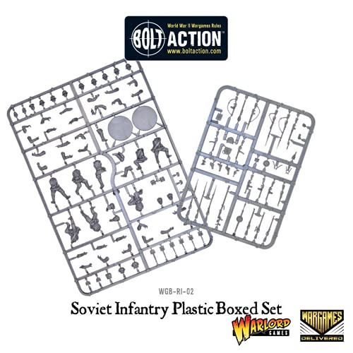 Bolt Action - Soviet Union: Soviet Infantry Set + Digital Guide: Ostfront Bolt Action - Soviet Union: Soviet Infantry Set + Digital Guide: Ostfront