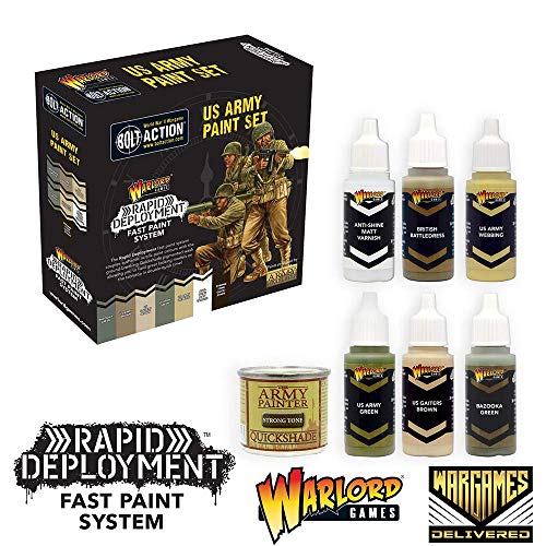 Bolt Action - USA: US Airborne Starter Army and US Army Paint Set