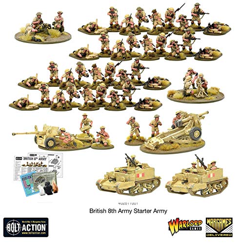 Bolt Action - Great Britain: British 8th Army and A12 Matilda II Set