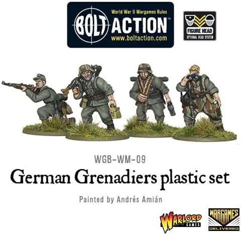 Bolt Action - Germany: German Grenadiers Set + Digital Guide: Fortress Budapest