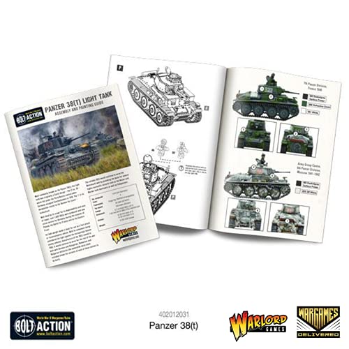 Bolt Action - Tank War: Panzer 38(T) German Tank + Digital Guide