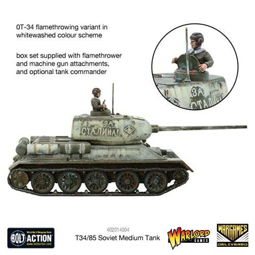 Bolt Action - Tank War: T-34/85 German Medium Tank + Digital Guide Bolt Action - Tank War: T-34/85 German Medium Tank + Digital Guide
