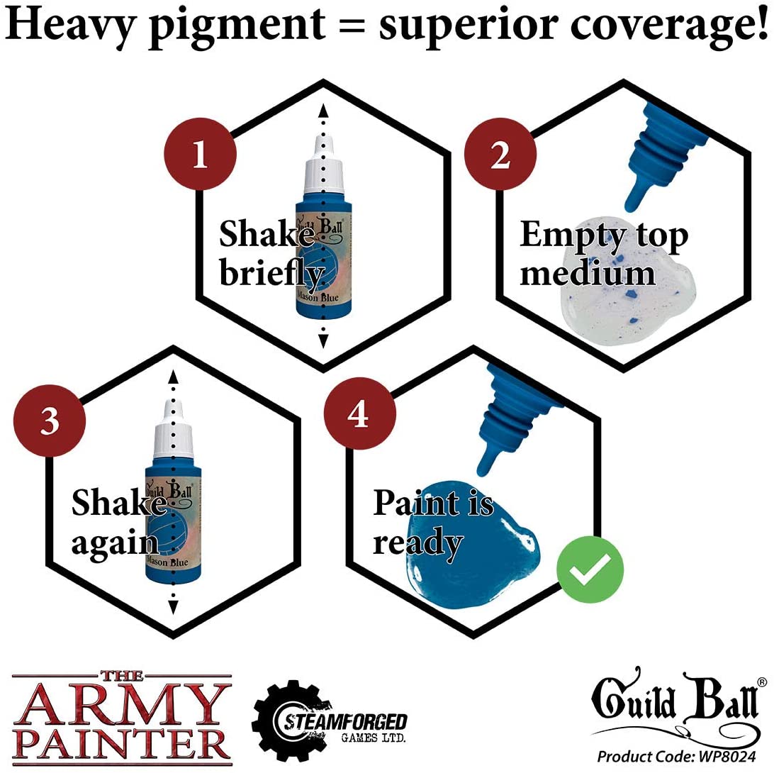 The Army Painter - Guildball: Kick Off! Paint Set The Army Painter - Guildball: Kick Off! Paint Set
