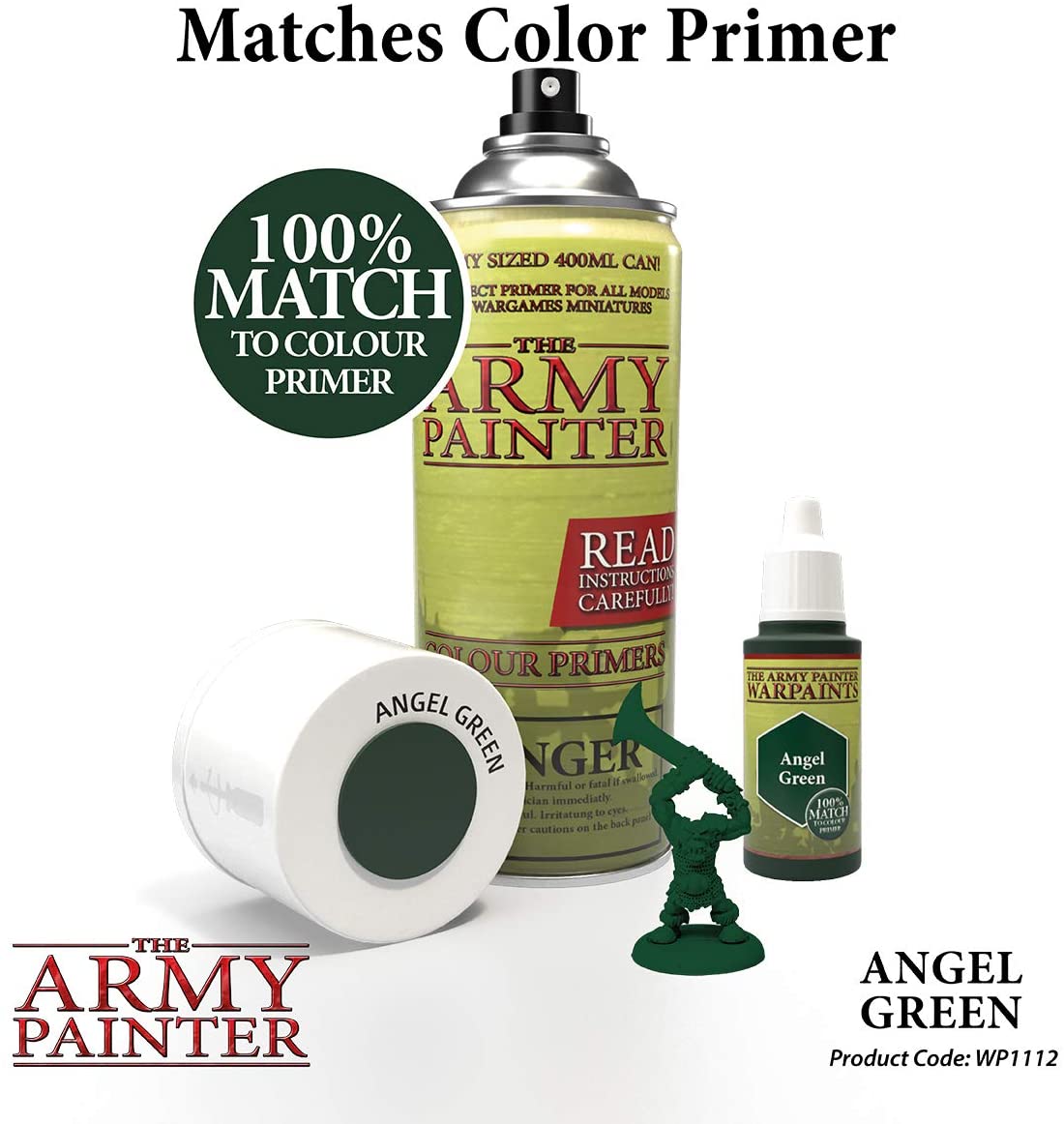 The Army Painter - Warpaints: Angel Green (18ml/0.6oz)