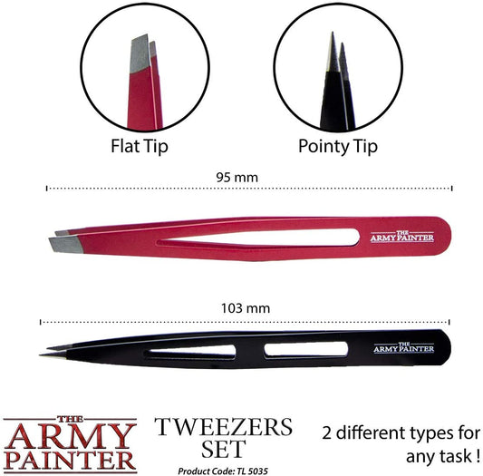 The Army Painter - Precision Tweezers (Set of 2) The Army Painter - Precision Tweezers (Set of 2)