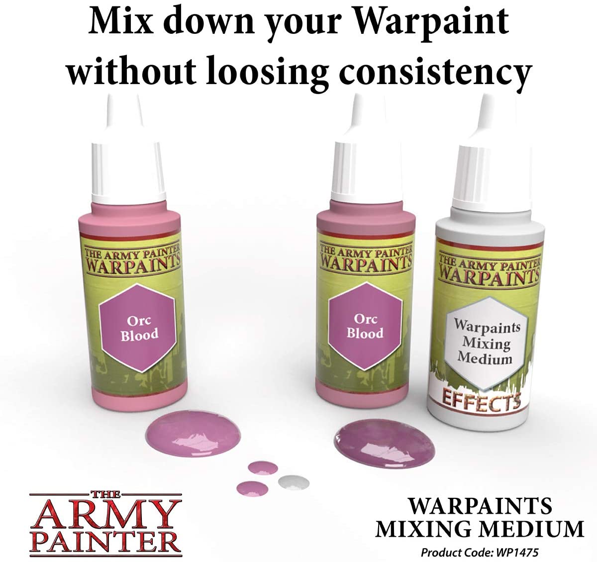 The Army Painter - Warpaints Effects: Mixing Medium (18ml/0.6oz)