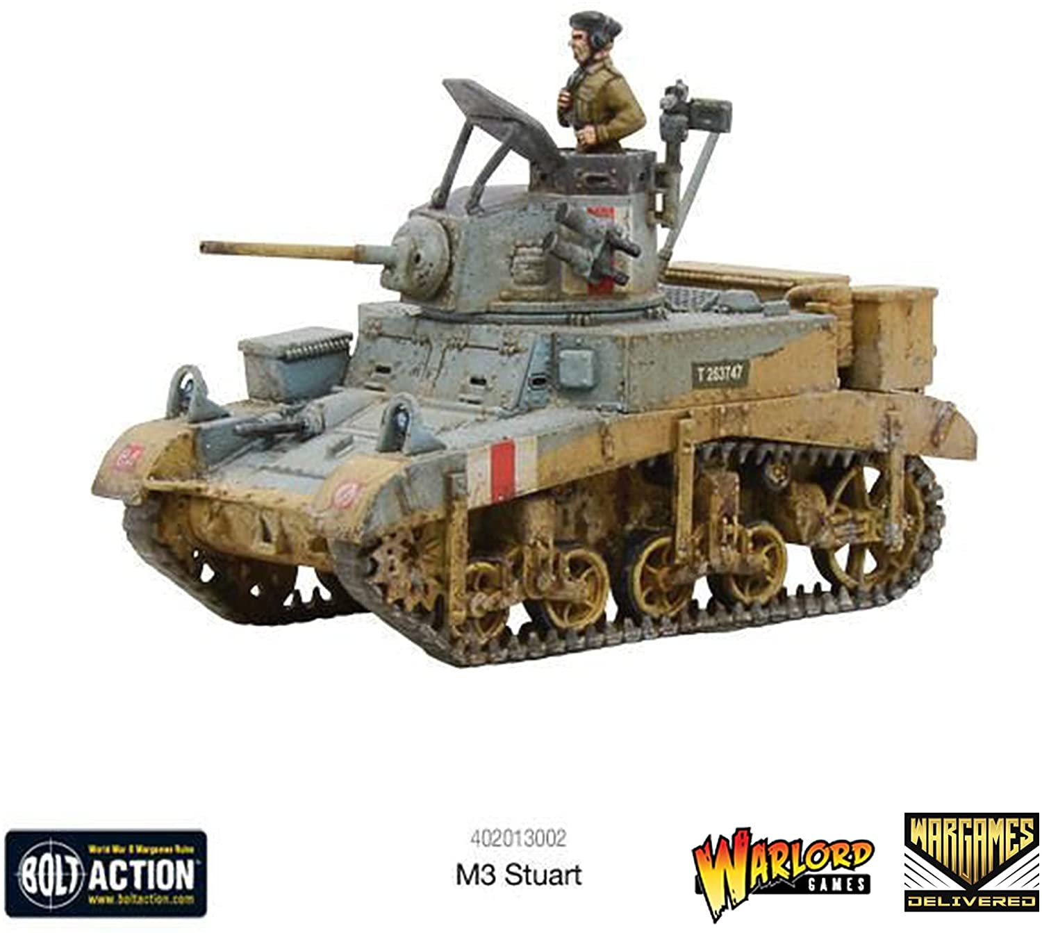 Bolt Action - USA: US Marines and M3 Stuart Set Bolt Action - USA: US Marines and M3 Stuart Set
