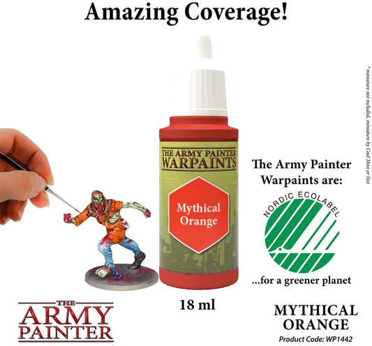 The Army Painter - Warpaints: Mythical Orange (18ml/0.6oz) The Army Painter - Warpaints: Mythical Orange (18ml/0.6oz)
